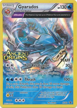 Gyarados (XY60) (Staff) [XY: Black Star Promos] - Pokémon - Card Brawlers | Quebec | Canada |
