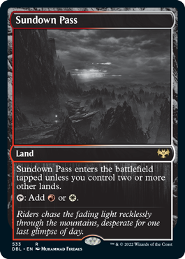 Sundown Pass [Innistrad: Double Feature] - Magic: The Gathering - Card Brawlers | Quebec | Canada |