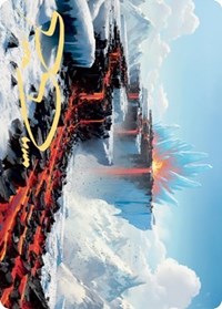 Surtland Frostpyre Art Card (Gold-Stamped Signature) [Kaldheim Art Series] - Magic: The Gathering - Card Brawlers | Quebec | Canada |