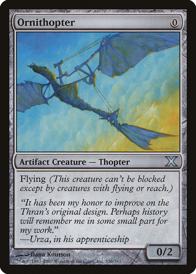 Ornithopter [Tenth Edition] - Magic: The Gathering - Card Brawlers | Quebec | Canada |