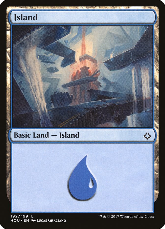 Island (192) [Hour of Devastation] - Magic: The Gathering - Card Brawlers | Quebec | Canada |