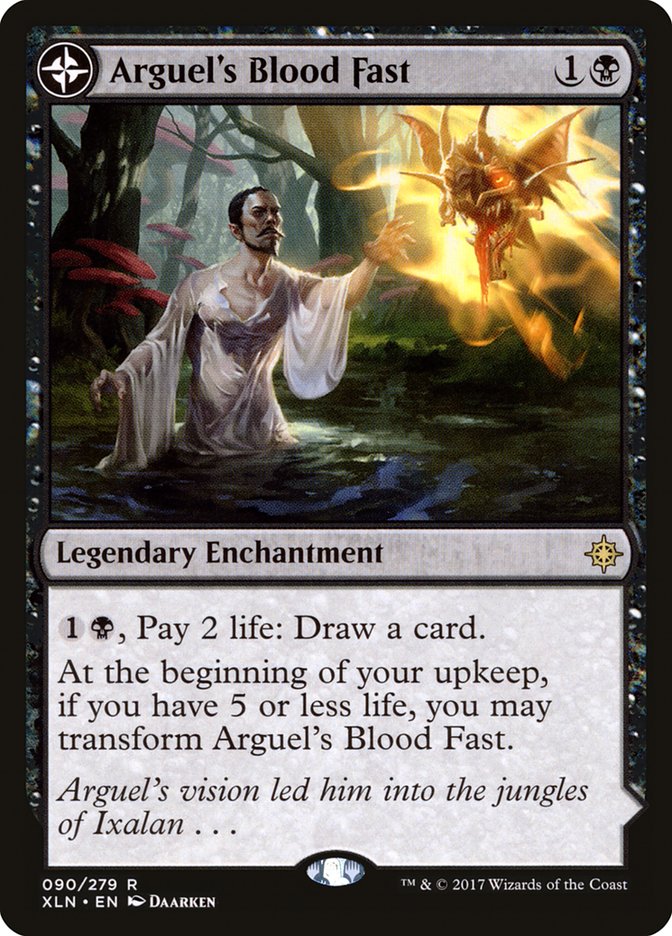 Arguel's Blood Fast // Temple of Aclazotz [Ixalan] - Magic: The Gathering - Card Brawlers | Quebec | Canada |
