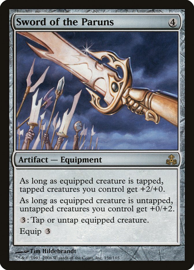 Sword of the Paruns [Guildpact] - Magic: The Gathering - Card Brawlers | Quebec | Canada |