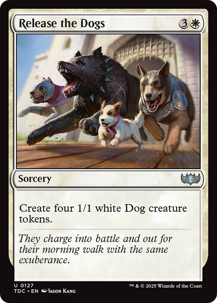 Release the Dogs [Tarkir: Dragonstorm Commander] - Magic: The Gathering - Card Brawlers | Quebec | Canada |