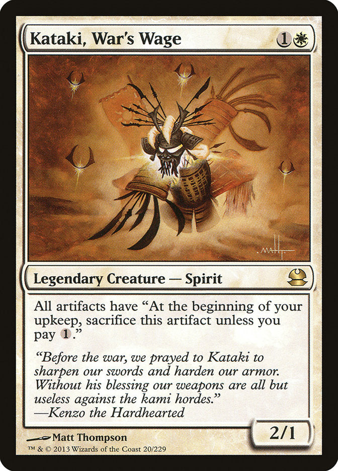 Kataki, War's Wage [Modern Masters] - Magic: The Gathering - Card Brawlers | Quebec | Canada |