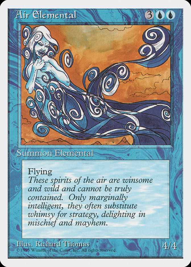 Air Elemental [Fourth Edition] - Magic: The Gathering - Card Brawlers | Quebec | Canada |