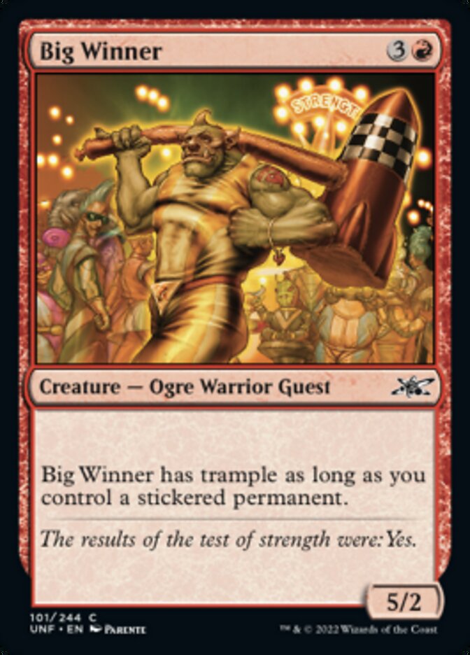 Big Winner [Unfinity] - Magic: The Gathering - Card Brawlers | Quebec | Canada |