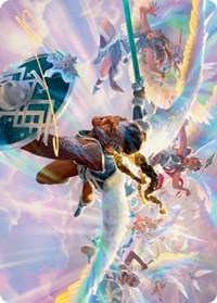 Starnheim Unleashed Art Card (Gold-Stamped Signature) [Kaldheim Art Series] - Magic: The Gathering - Card Brawlers | Quebec | Canada |
