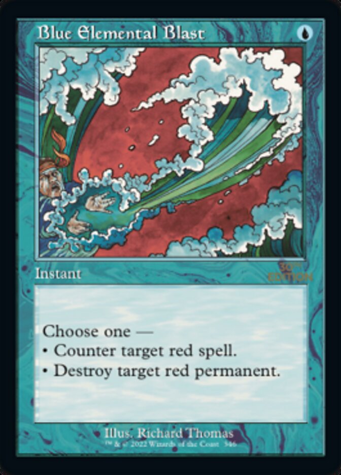 Blue Elemental Blast (Retro) [30th Anniversary Edition] - Magic: The Gathering - Card Brawlers | Quebec | Canada |