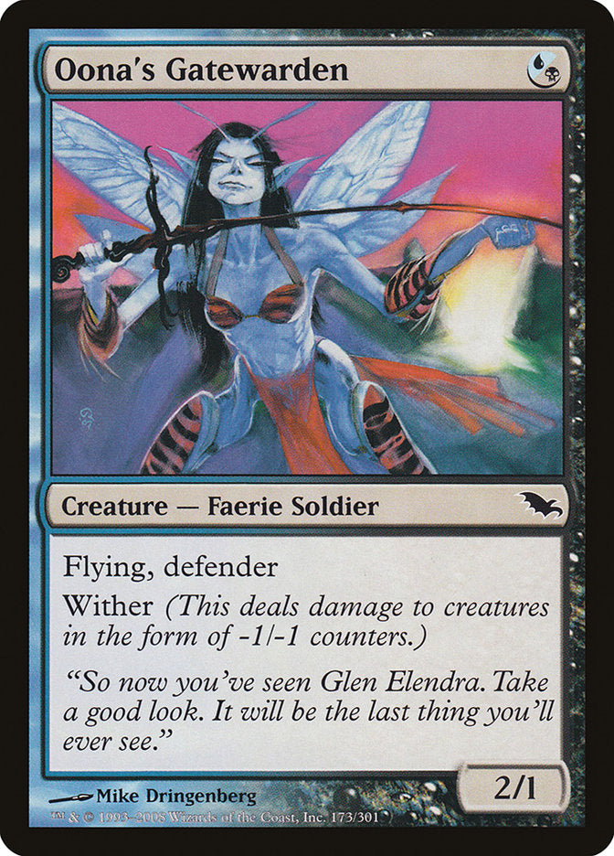 Oona's Gatewarden [Shadowmoor] - Magic: The Gathering - Card Brawlers | Quebec | Canada |