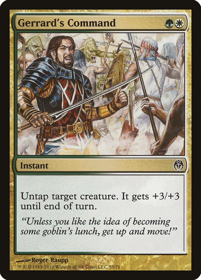 Gerrard's Command [Duel Decks: Phyrexia vs. the Coalition] - Magic: The Gathering - Card Brawlers | Quebec | Canada |
