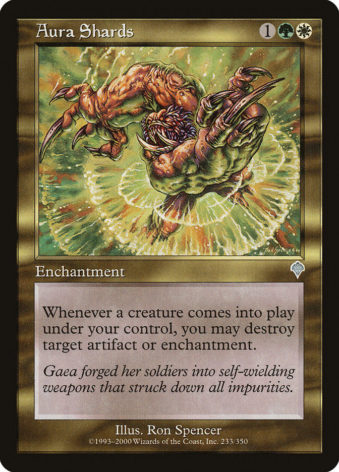 Aura Shards [Invasion] - Magic: The Gathering - Card Brawlers | Quebec | Canada |