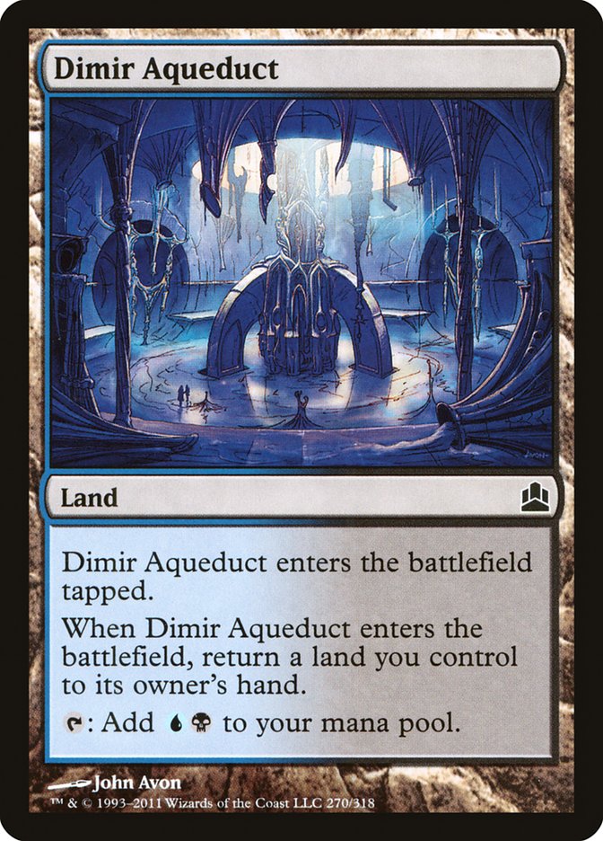 Dimir Aqueduct [Commander 2011] - Magic: The Gathering - Card Brawlers | Quebec | Canada |