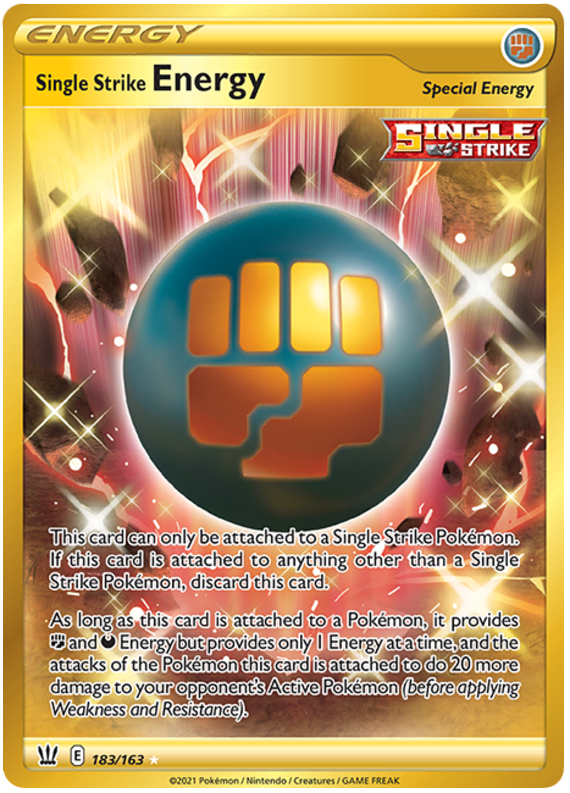 Single Strike Energy (183/163) [Sword & Shield: Battle Styles] - Pokémon - Card Brawlers | Quebec | Canada |