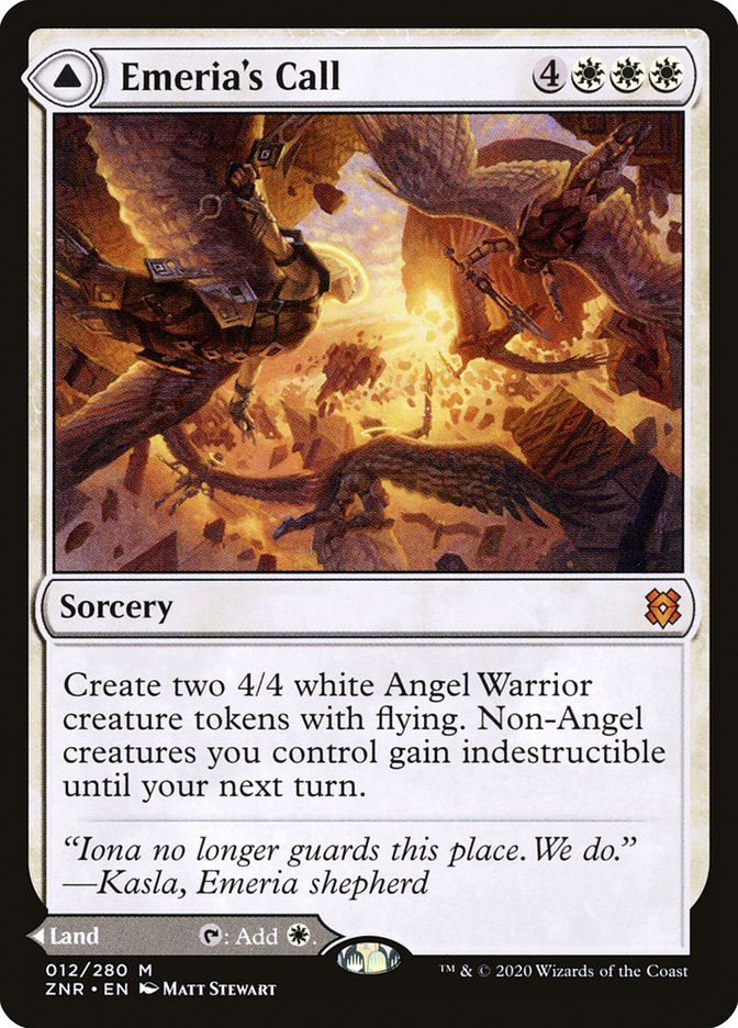 Emeria's Call // Emeria, Shattered Skyclave [Zendikar Rising] - Magic: The Gathering - Card Brawlers | Quebec | Canada |