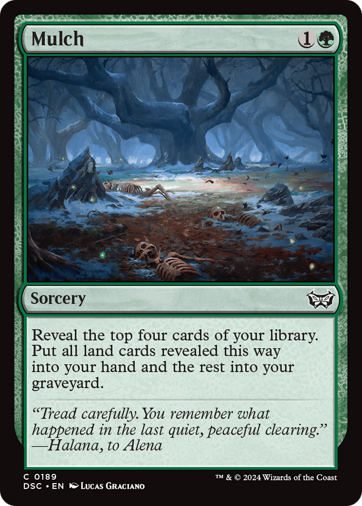 Mulch [Duskmourn: House of Horror Commander] - Magic: The Gathering - Card Brawlers | Quebec | Canada |