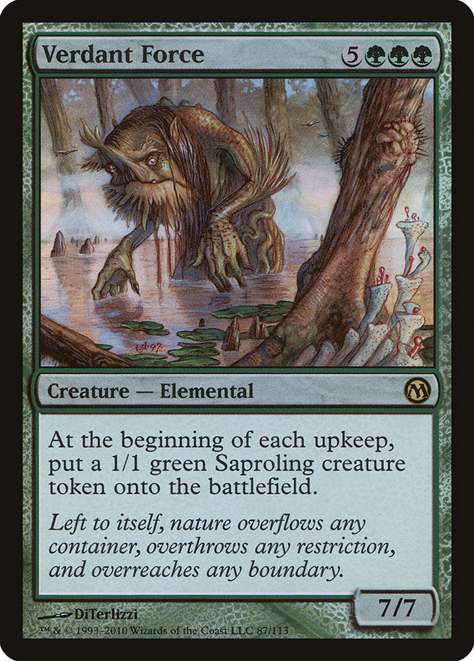 Verdant Force [Duels of the Planeswalkers] - Magic: The Gathering - Card Brawlers | Quebec | Canada |