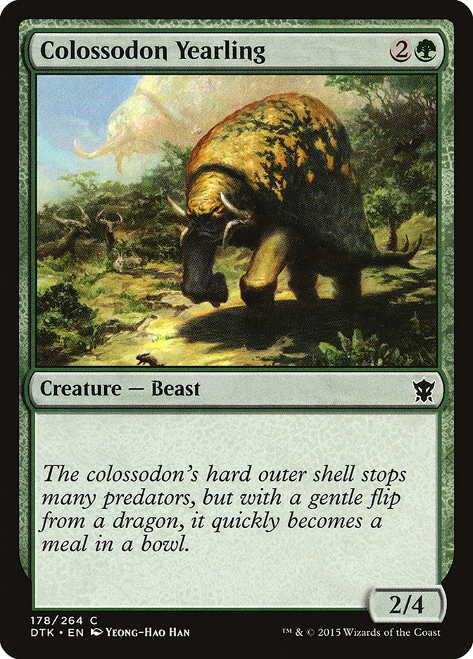 Colossodon Yearling [Dragons of Tarkir] - Magic: The Gathering - Card Brawlers | Quebec | Canada |
