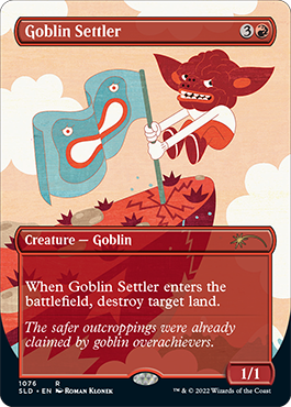 Goblin Settler (Borderless) [Secret Lair Drop Series] - Magic: The Gathering - Card Brawlers | Quebec | Canada |