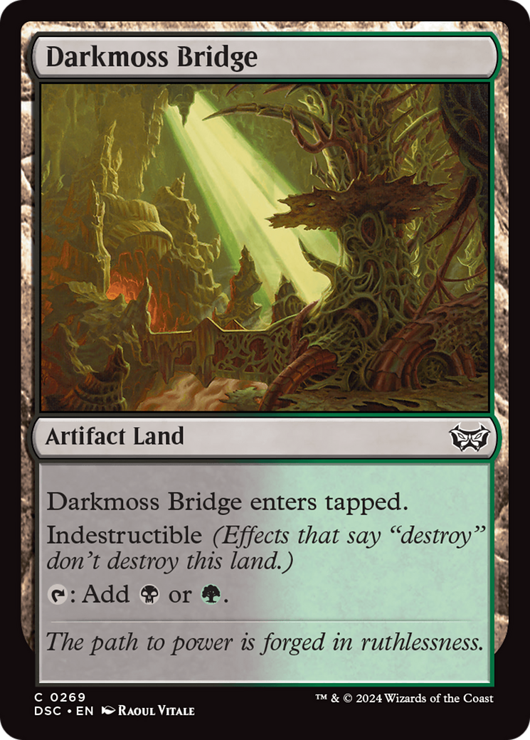Darkmoss Bridge [Duskmourn: House of Horror Commander] - Magic: The Gathering - Card Brawlers | Quebec | Canada |