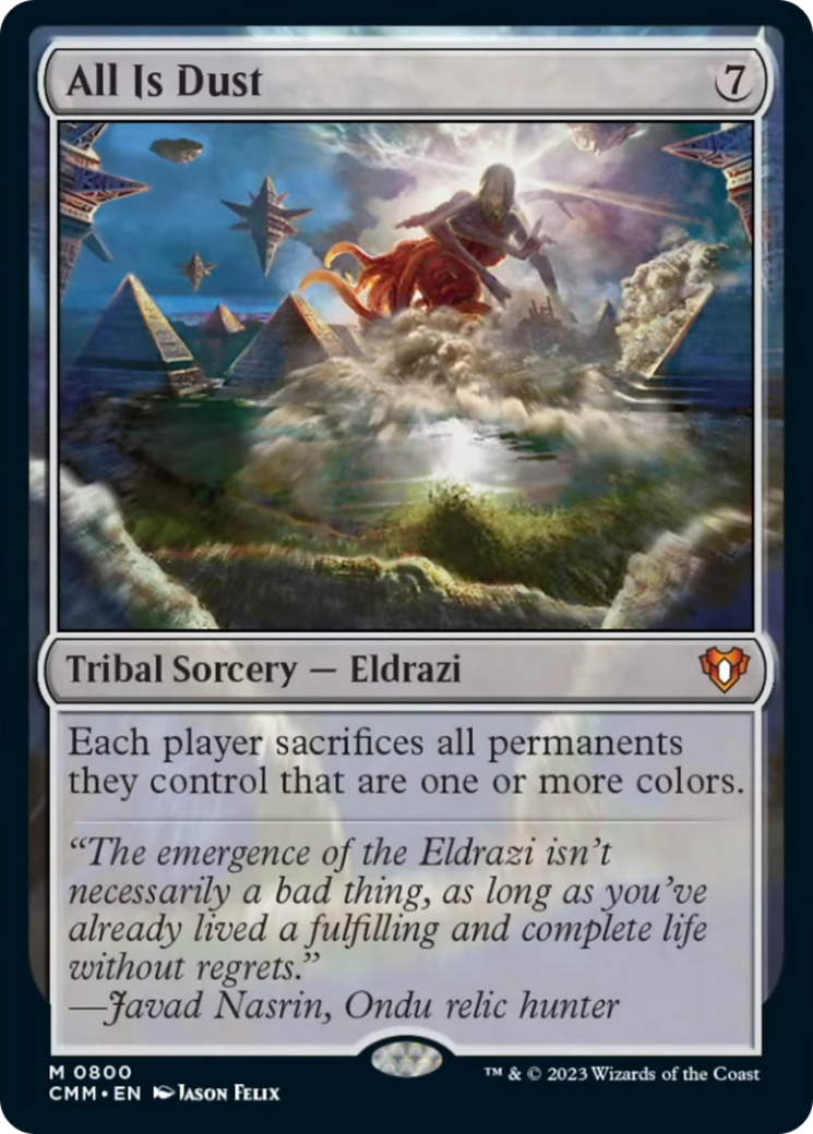 All Is Dust [Commander Masters] - Magic: The Gathering - Card Brawlers | Quebec | Canada |