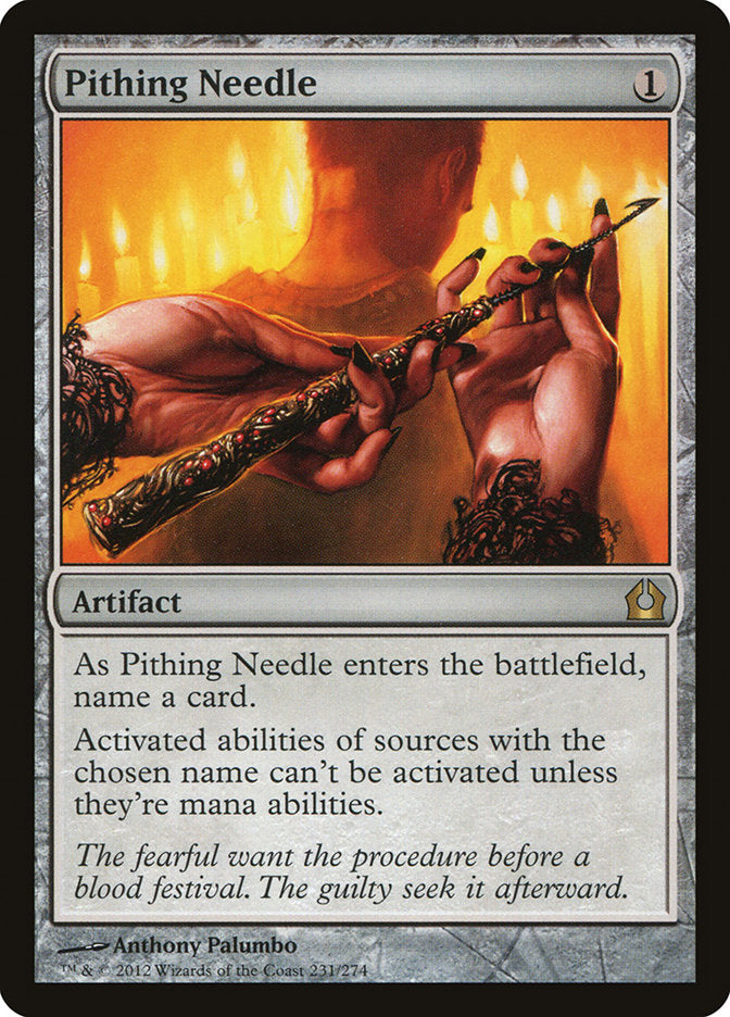 Pithing Needle [Return to Ravnica] - Magic: The Gathering - Card Brawlers | Quebec | Canada |