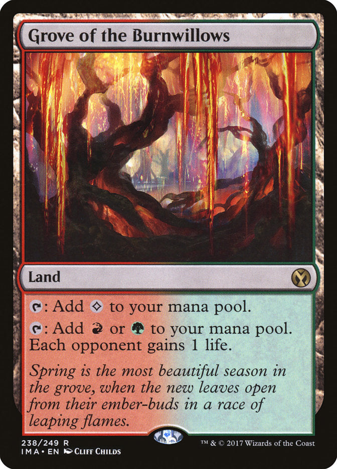 Grove of the Burnwillows [Iconic Masters] - Magic: The Gathering - Card Brawlers | Quebec | Canada |