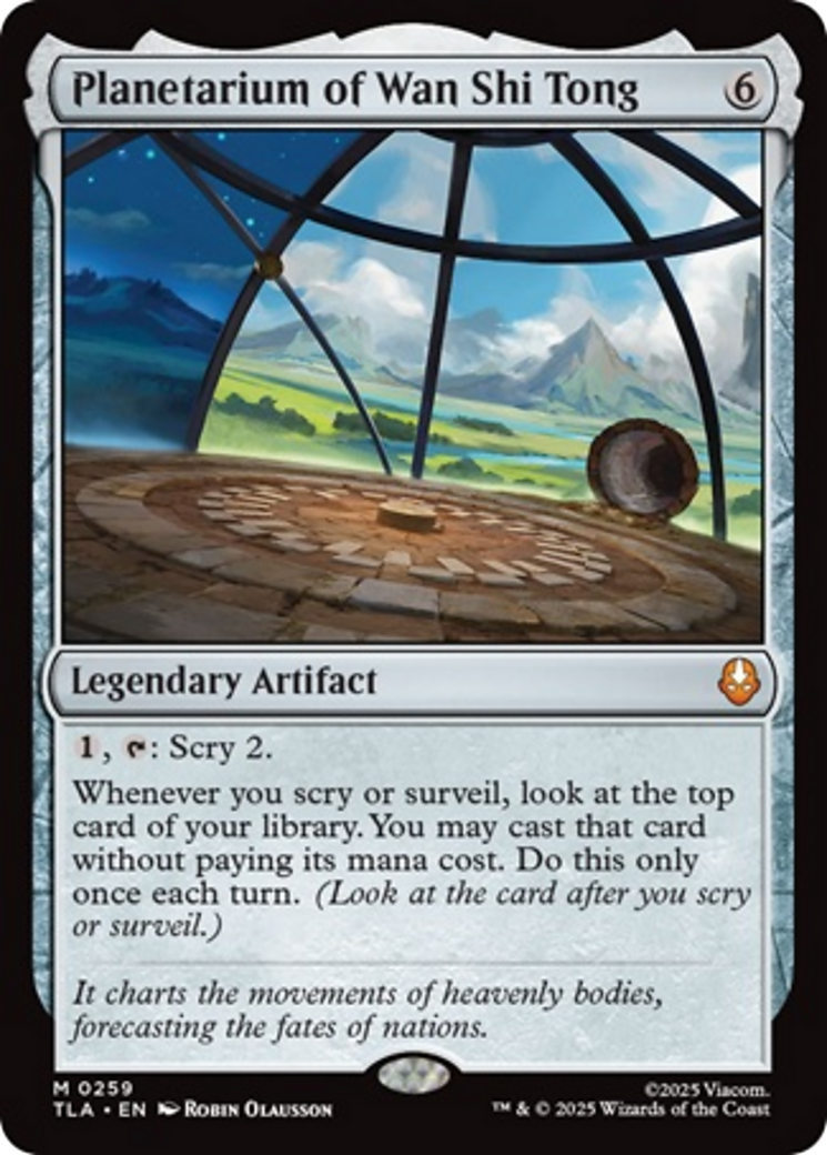 Planetarium of Wan Shi Tong [Avatar: The Last Airbender] - Magic: The Gathering - Card Brawlers | Quebec | Canada |