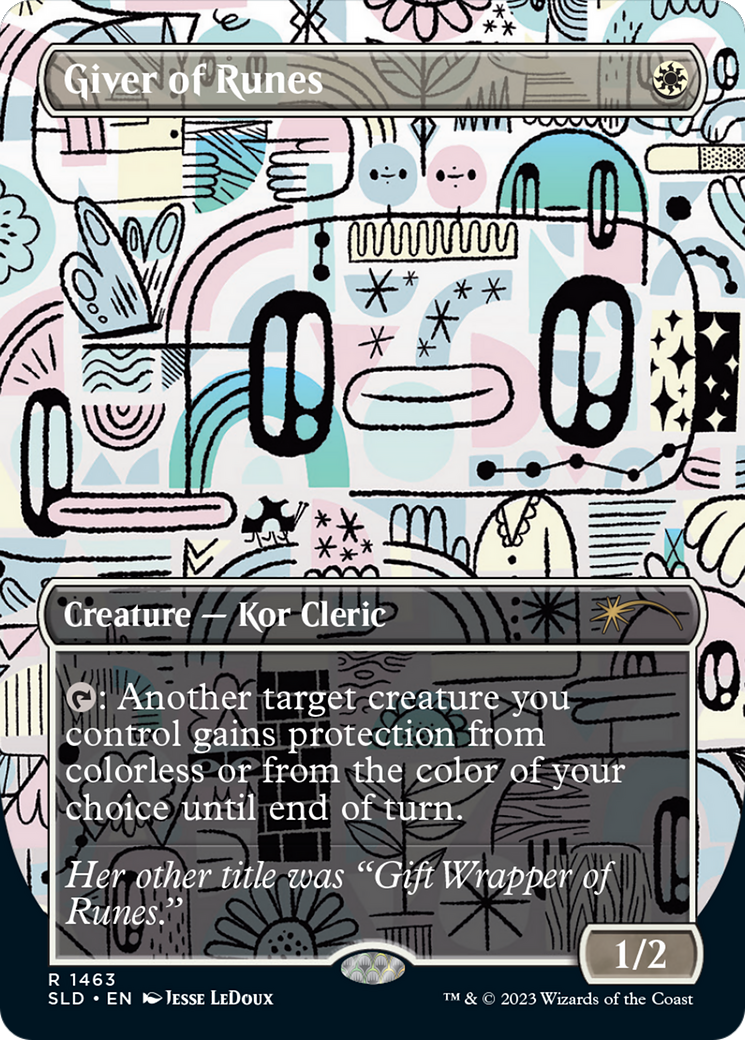 Giver of Runes (Rainbow Foil) [Secret Lair Drop Series] - Magic: The Gathering - Card Brawlers | Quebec | Canada |