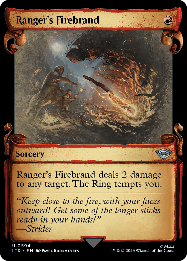 Ranger's Firebrand [The Lord of the Rings: Tales of Middle-Earth Showcase Scrolls] - Magic: The Gathering - Card Brawlers | Quebec | Canada |