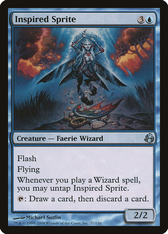 Inspired Sprite [Morningtide] - Magic: The Gathering - Card Brawlers | Quebec | Canada |