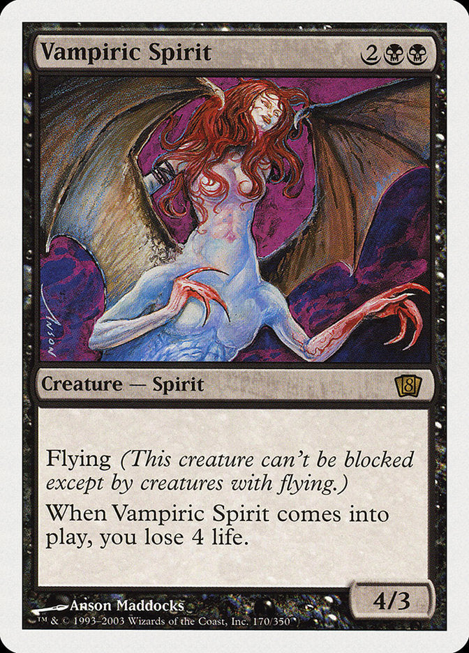 Vampiric Spirit [Eighth Edition] - Magic: The Gathering - Card Brawlers | Quebec | Canada |