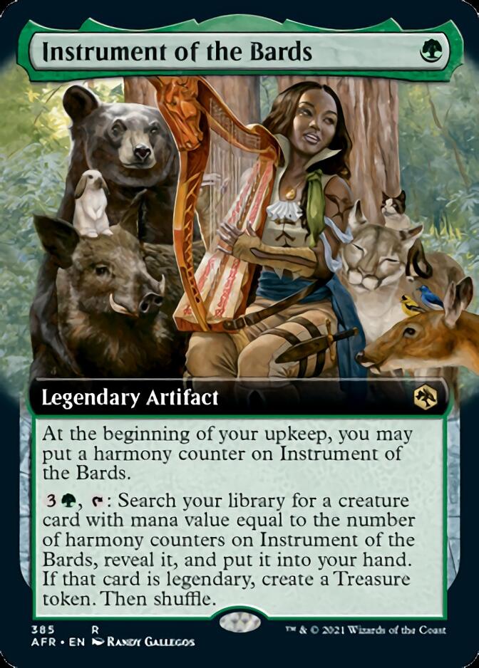 Instrument of the Bards (Extended Art) [Dungeons & Dragons: Adventures in the Forgotten Realms] - Magic: The Gathering - Card Brawlers | Quebec | Canada |