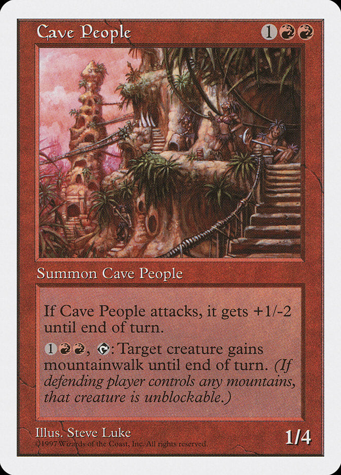 Cave People [Fifth Edition] - Magic: The Gathering - Card Brawlers | Quebec | Canada |