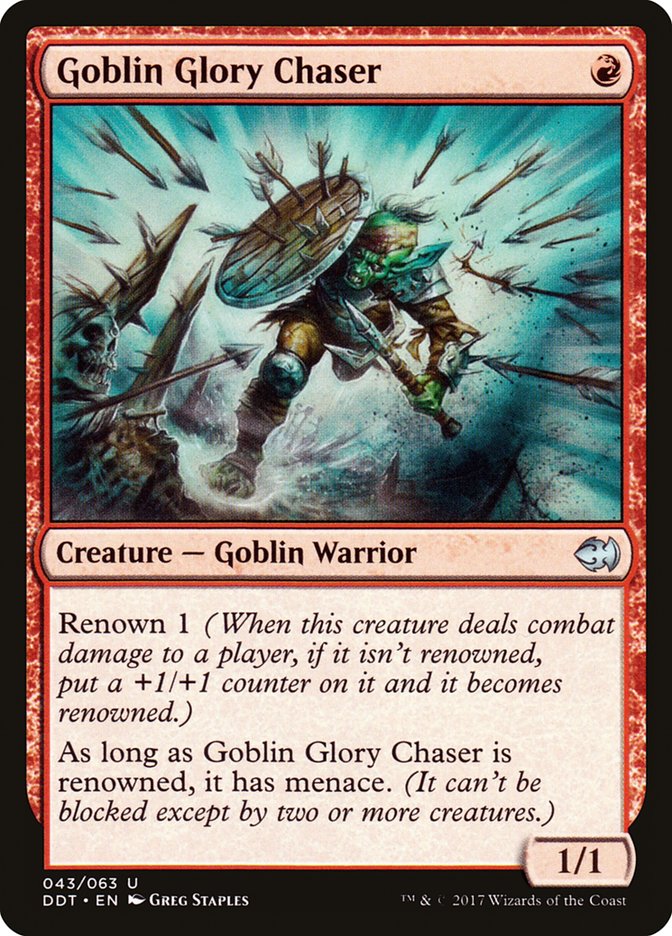 Goblin Glory Chaser [Duel Decks: Merfolk vs. Goblins] - Magic: The Gathering - Card Brawlers | Quebec | Canada |