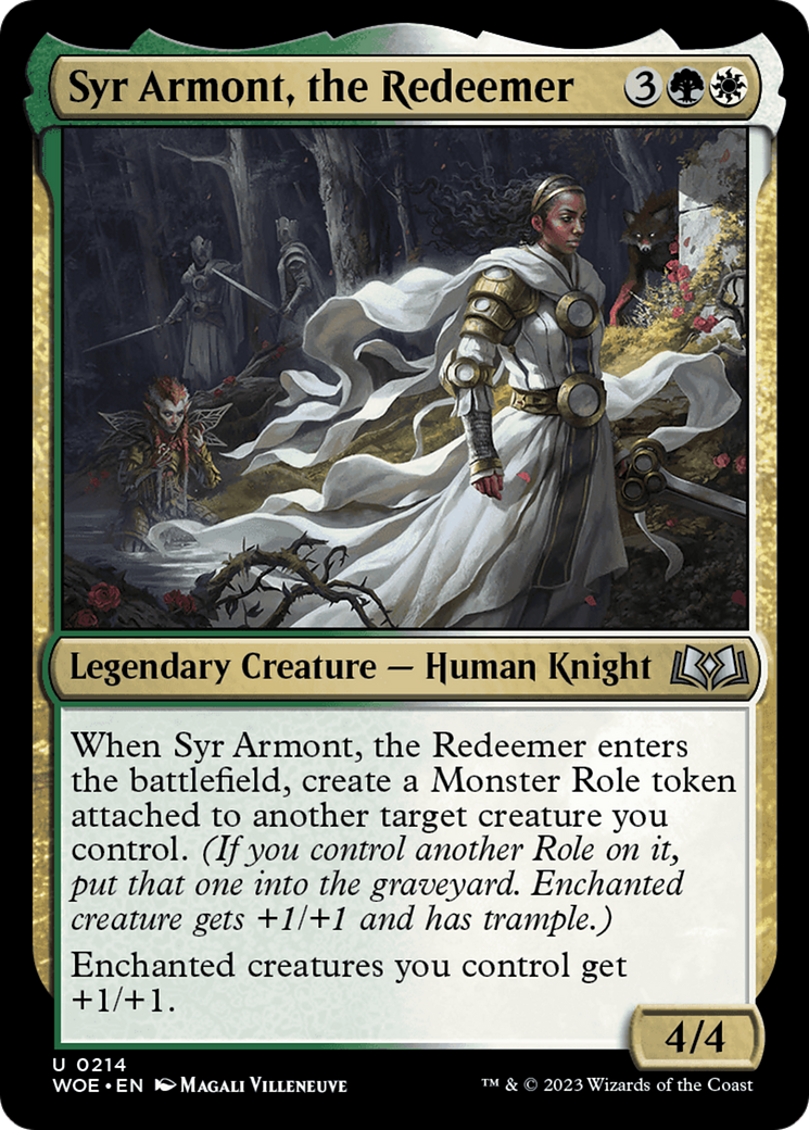 Syr Armont, the Redeemer [Wilds of Eldraine] - Magic: The Gathering - Card Brawlers | Quebec | Canada |