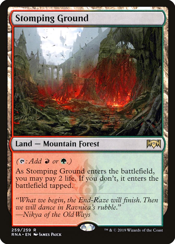 Stomping Ground [Ravnica Allegiance] - Magic: The Gathering - Card Brawlers | Quebec | Canada |