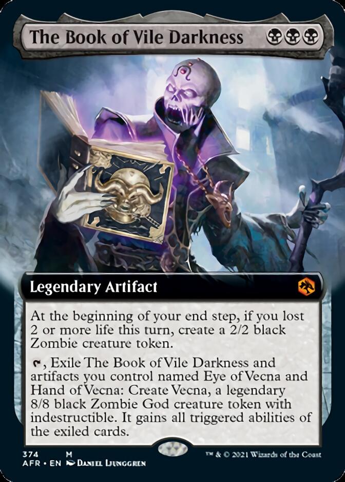 The Book of Vile Darkness (Extended Art) [Dungeons & Dragons: Adventures in the Forgotten Realms] - Magic: The Gathering - Card Brawlers | Quebec | Canada |