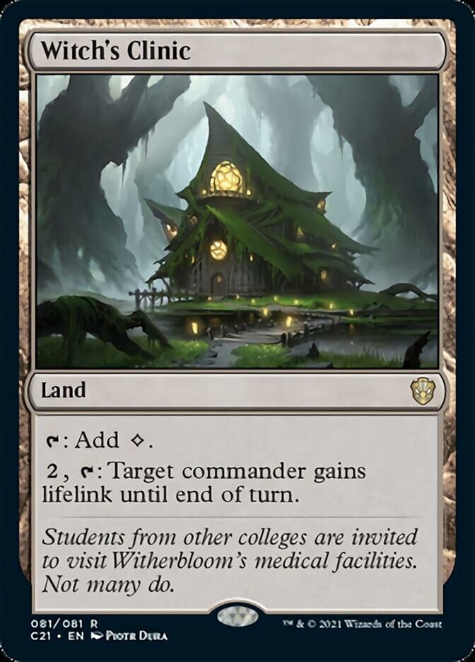 Witch's Clinic [Commander 2021] - Magic: The Gathering - Card Brawlers | Quebec | Canada |