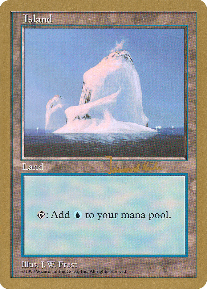 Island (jk437) (Janosch Kuhn) [World Championship Decks 1997] - Magic: The Gathering - Card Brawlers | Quebec | Canada |
