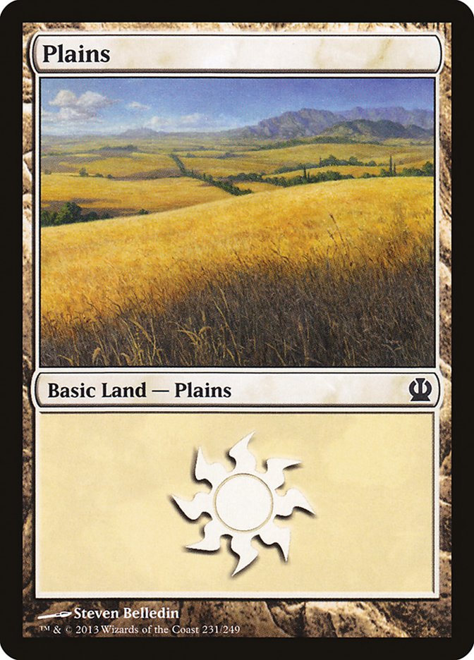 Plains (231) [Theros] - Magic: The Gathering - Card Brawlers | Quebec | Canada |