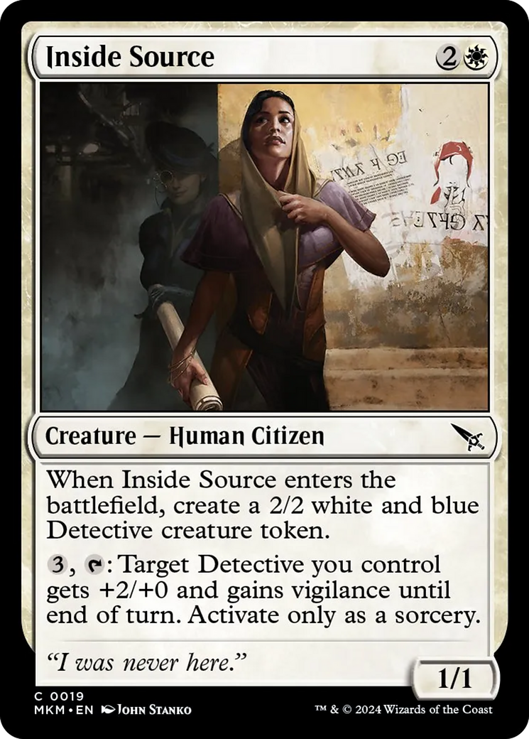 Inside Source [Murders at Karlov Manor] - Magic: The Gathering - Card Brawlers | Quebec | Canada |