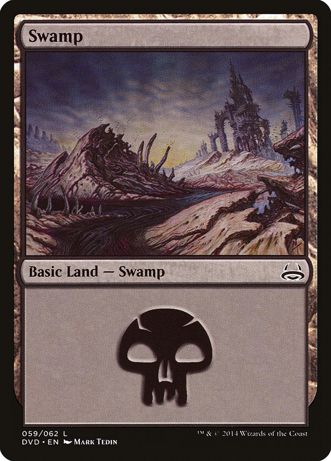 Swamp (59) (Divine vs. Demonic) [Duel Decks Anthology] - Magic: The Gathering - Card Brawlers | Quebec | Canada |