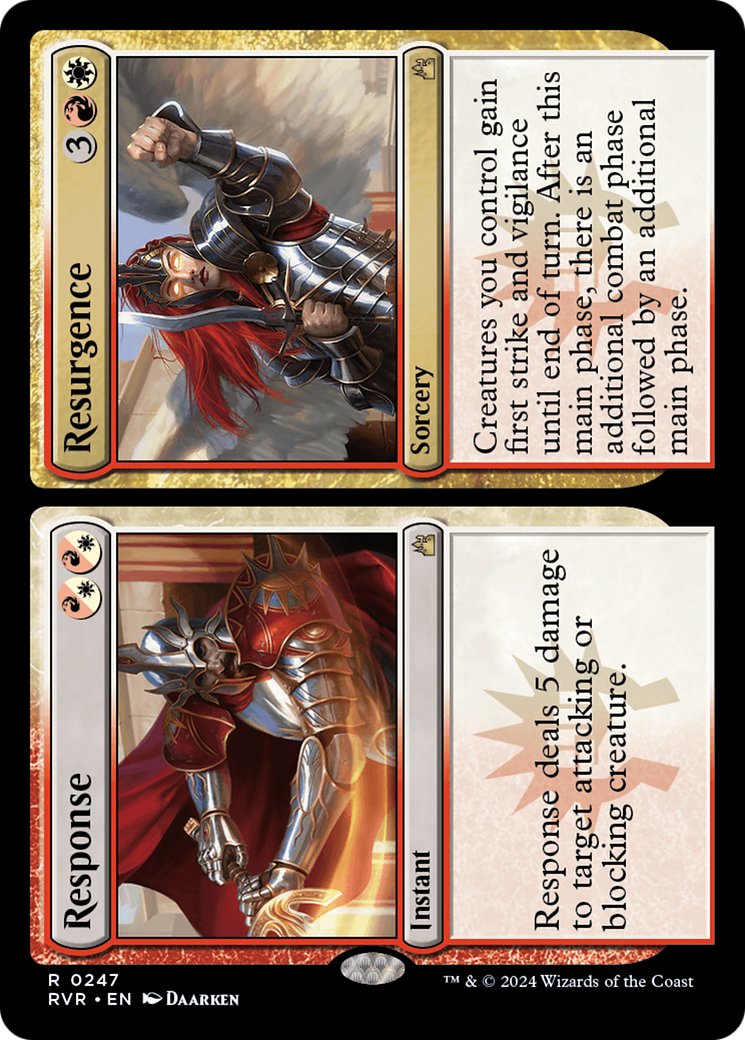 Response // Resurgence [Ravnica Remastered] - Magic: The Gathering - Card Brawlers | Quebec | Canada |