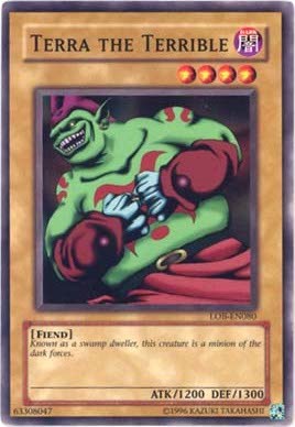 Terra the Terrible [LOB-EN080] Common - Yu-Gi-Oh! - Card Brawlers | Quebec | Canada |