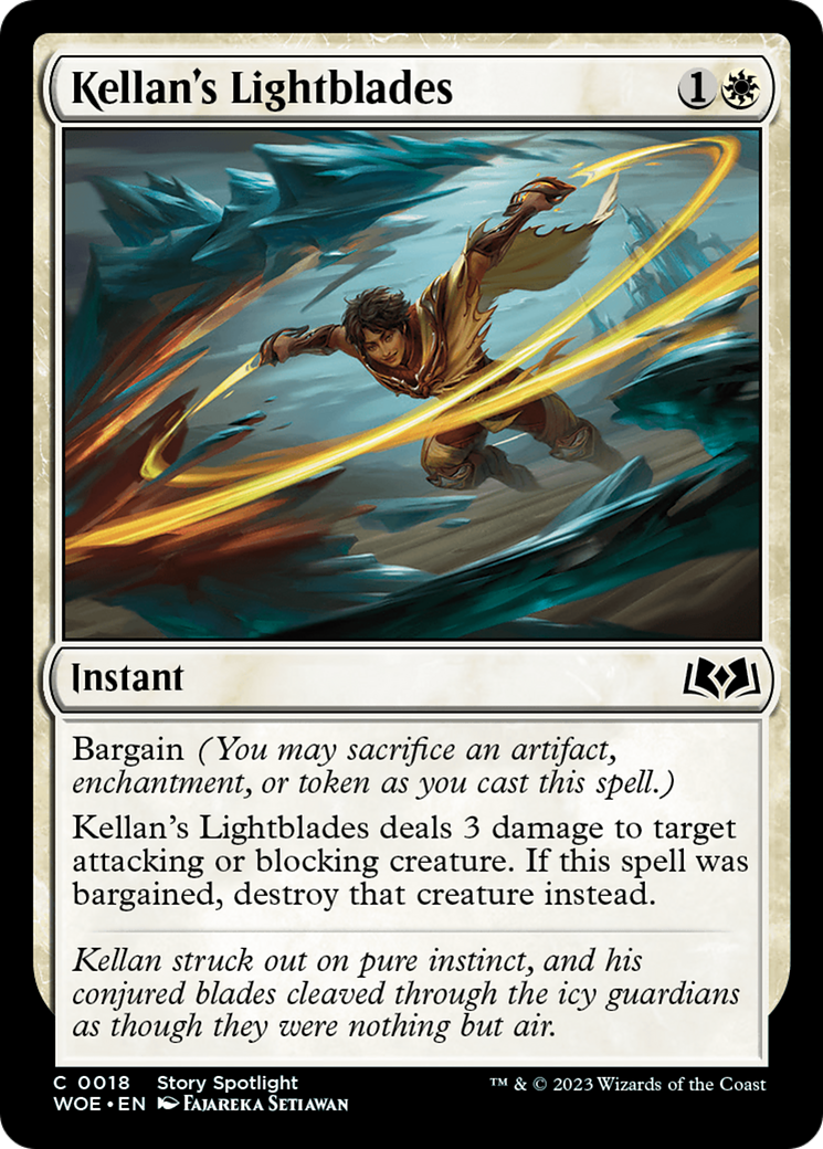 Kellan's Lightblades [Wilds of Eldraine] - Magic: The Gathering - Card Brawlers | Quebec | Canada |