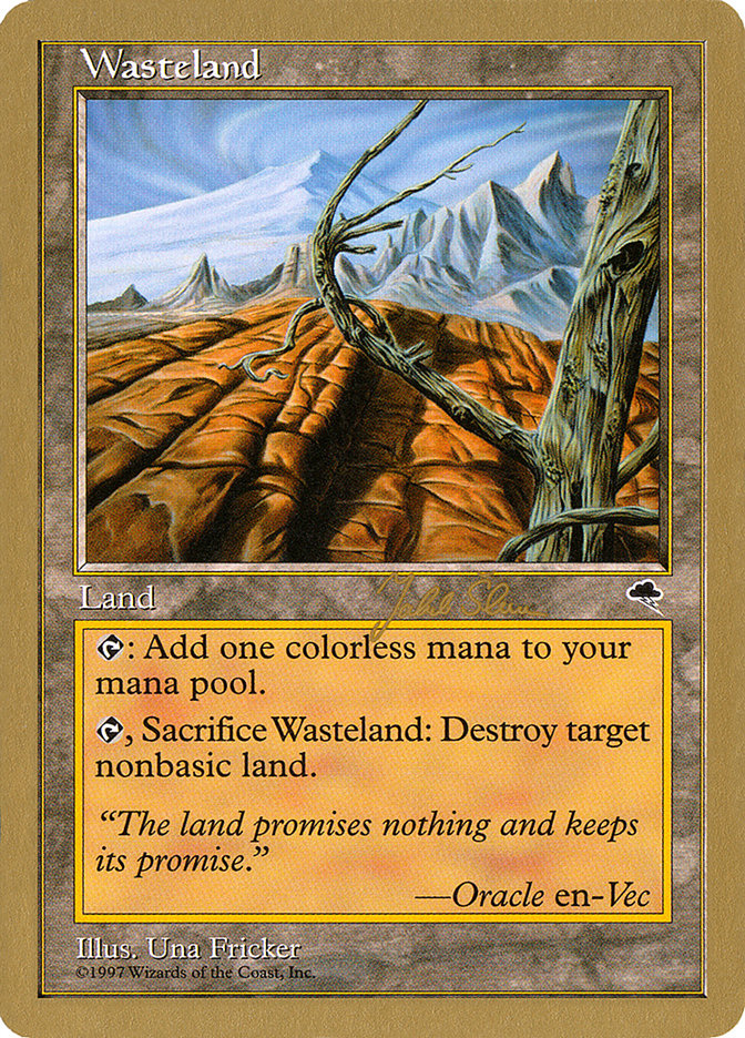Wasteland (Jakub Slemr) [World Championship Decks 1999] - Magic: The Gathering - Card Brawlers | Quebec | Canada |