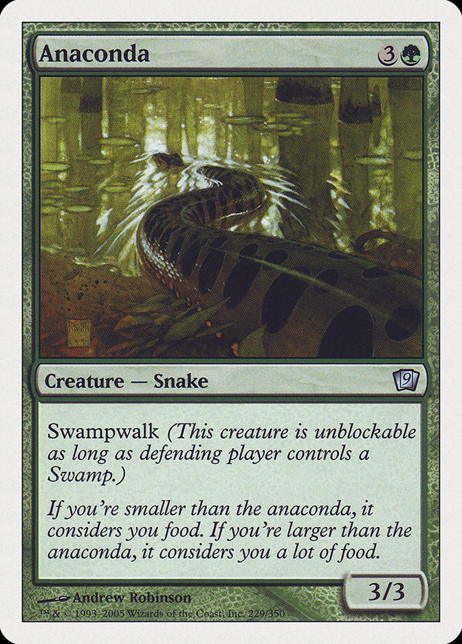 Anaconda [Ninth Edition] - Magic: The Gathering - Card Brawlers | Quebec | Canada |