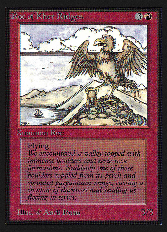 Roc of Kher Ridges [International Collectors' Edition] - Magic: The Gathering - Card Brawlers | Quebec | Canada |