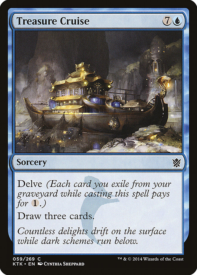 Treasure Cruise [Khans of Tarkir] - Magic: The Gathering - Card Brawlers | Quebec | Canada |